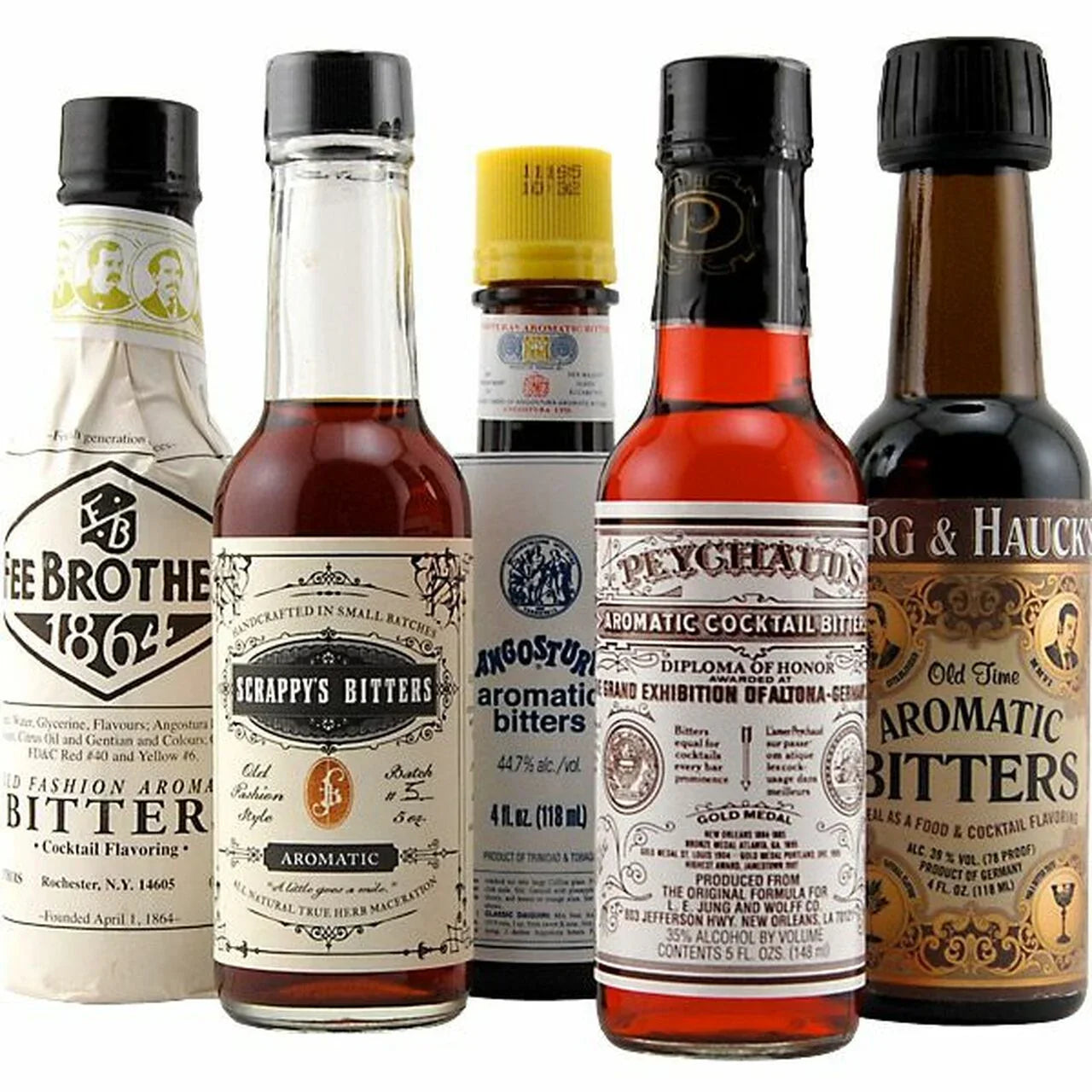 Bitters, Syrups and Mixes