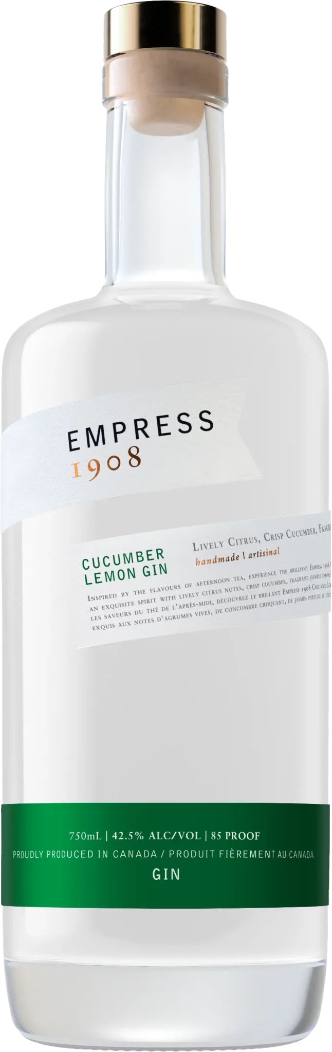Empress 1908 Cucumber Lemon Gin 750ML