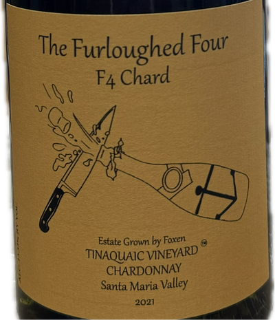 The Furloughed Four F4 Chard Santa Maria Valley 750ML V