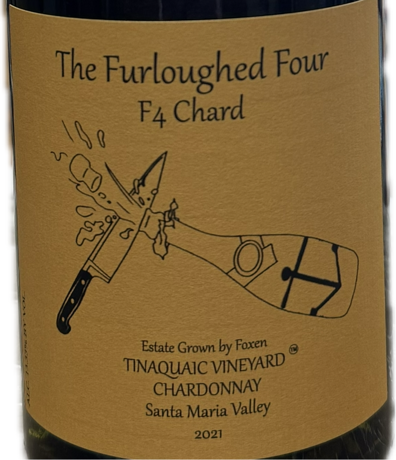 The Furloughed Four F4 Chard Santa Maria Valley 750ML V