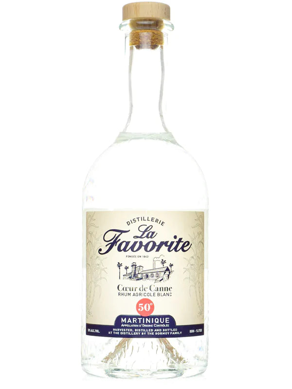 La Favorite Rhum Agricole Blanc 1L U