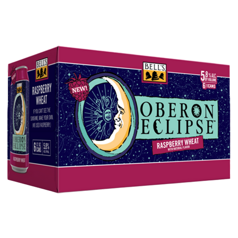 Bell’s Oberon Eclipse Raspberry Wheat  6PK 12OZ C