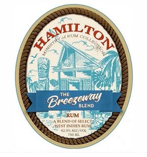 Hamilton The Breezeway Blend Rum Liter UC