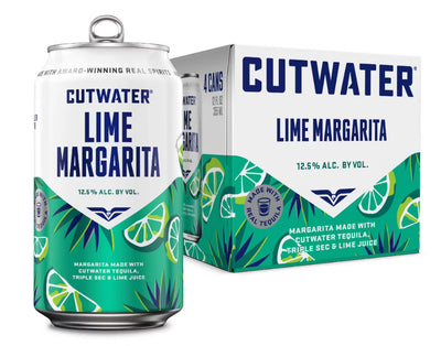 Cutwater Lime Margarita 4PK 12OZ SE