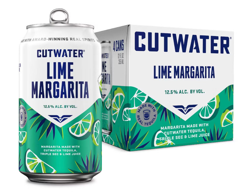 Cutwater Lime Margarita 4PK 12OZ SE