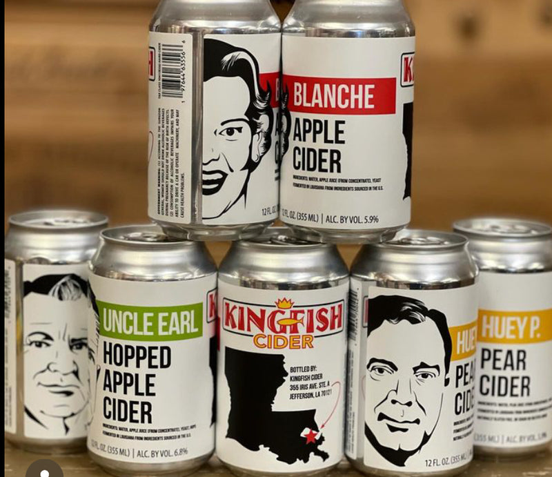 Kingfish Huey P. Pear Cider 12OZ BZ