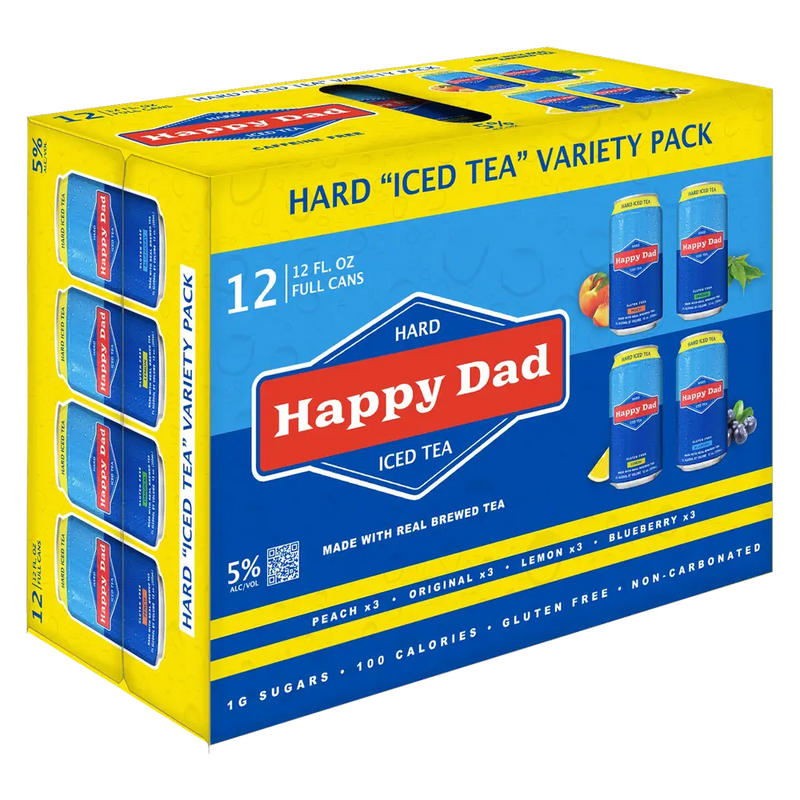 Happy Dad Hard Iced Tea Variety Pack 12PK 12PK R