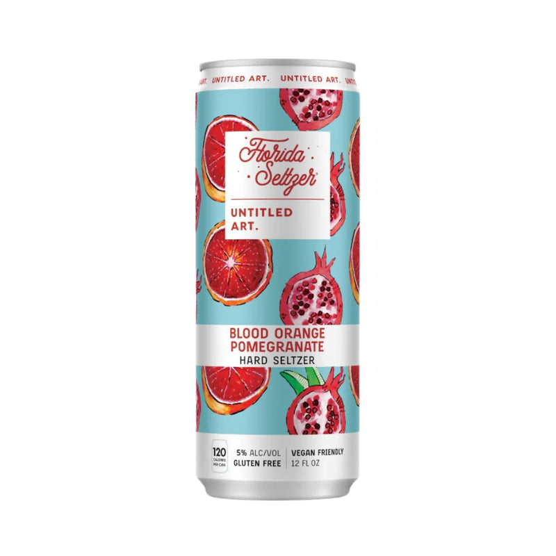 Untitled Art Florida Seltzer Blood Orange Pomegranate Hard Seltzer 6PK 12OZ I