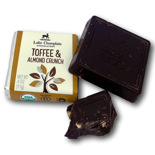 Lake Champlain Toffee & Almond Square 11g