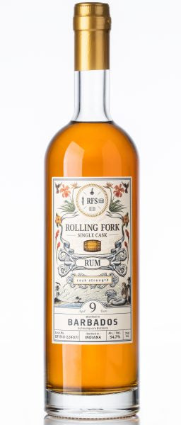 Rolling Fork Single Cask 9YR Barbados Rum 750ML UC