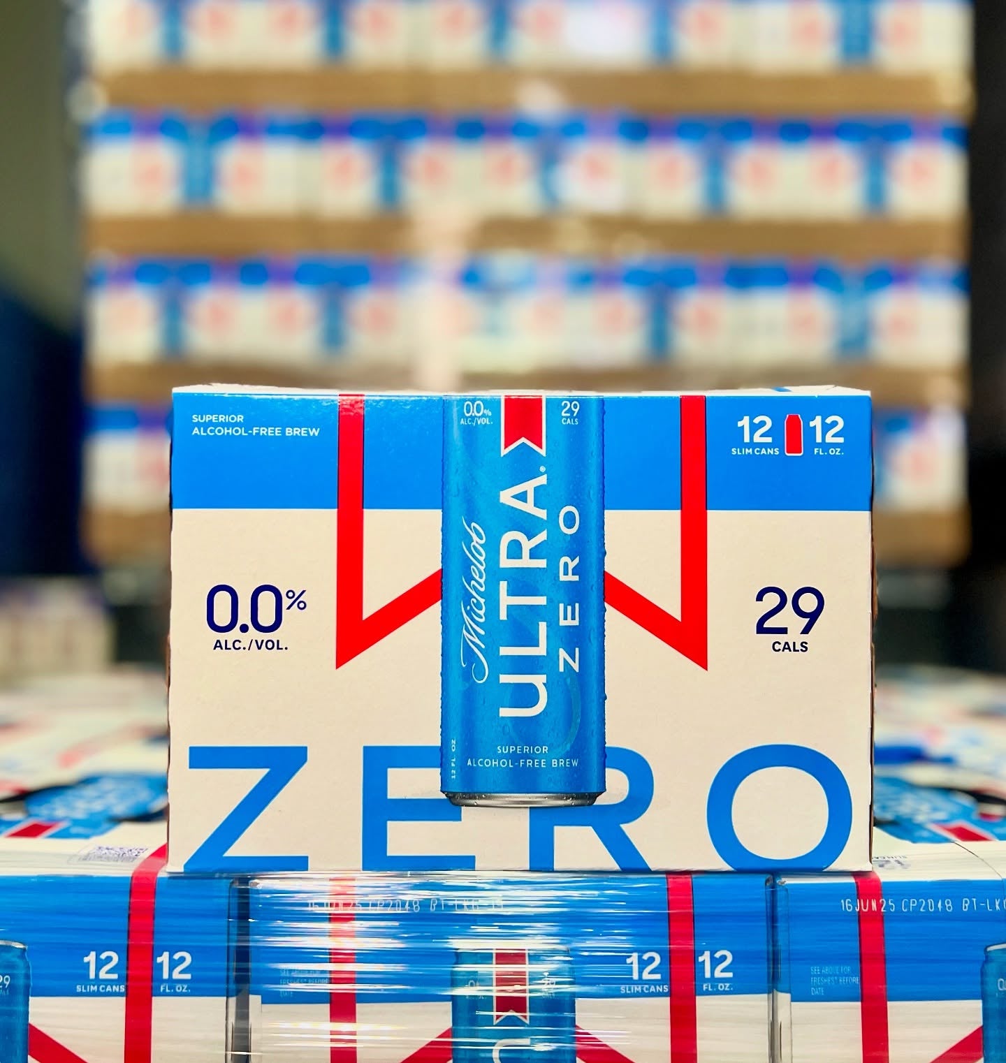 Michelob Ultra Zero Cans 12pk 12oz Se Elios Wine Warehouse