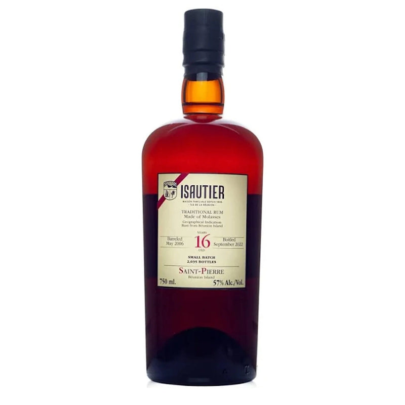 Isautier 16YR Small Batch Molasses Rum (Red) 750ML UC