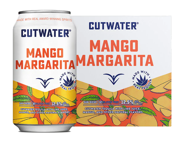 Cutwater Mango Margarita 4PK 12OZ SE