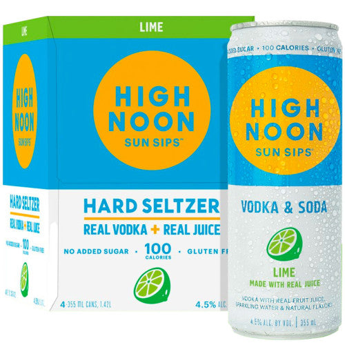 High Noon Lime 4PK 355ML G