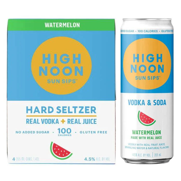 High Noon Watermelon 4PK 355ML G
