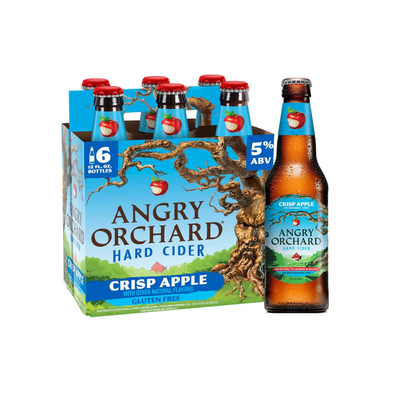 Angry Orchard Crisp Apple Hard Cider 6PK 12OZ C