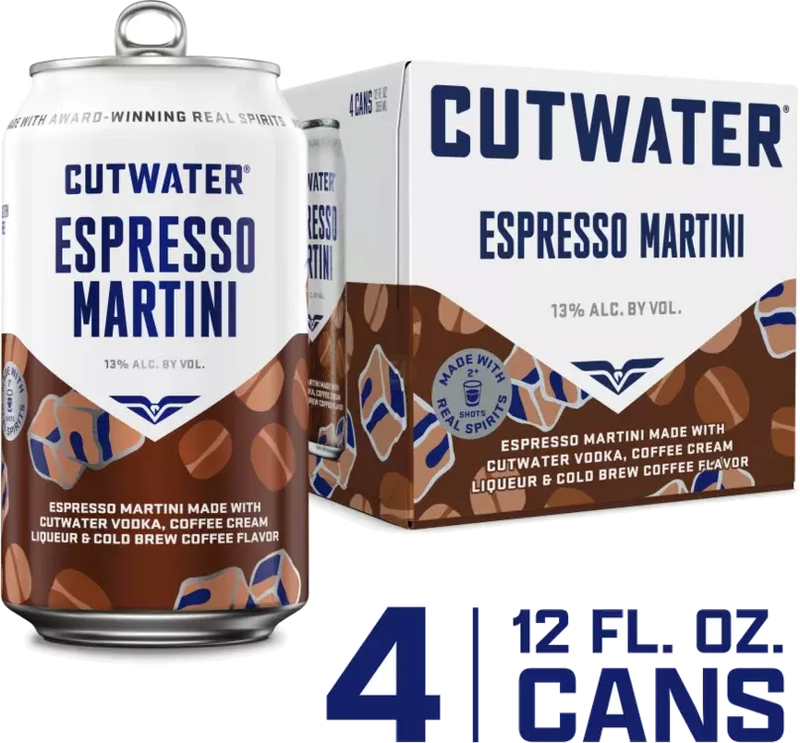 Cutwater Espresso Martini 4PK 12OZ SE