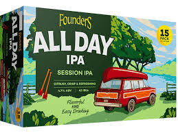 Founders All Day IPA Sessions Ale Cans 15PK 12OZ SE