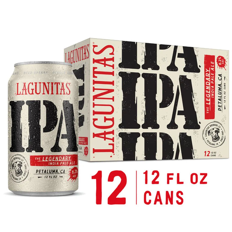 Lagunitas IPA 12PK 12OZ C