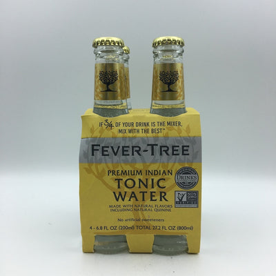 Fever Tree Indian Tonic Water 4PK 200ML C