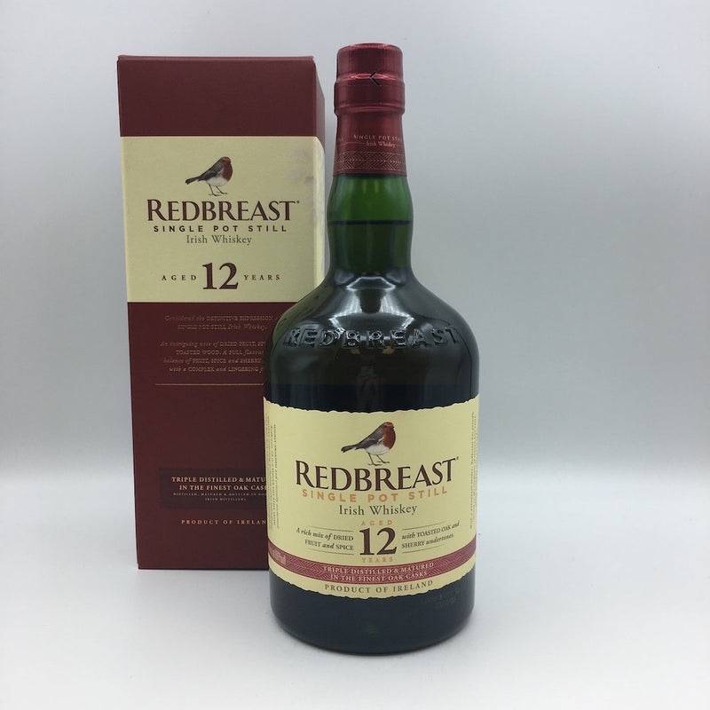 Redbreast 12YR Single Pot Still Irish Whiskey 750ML R