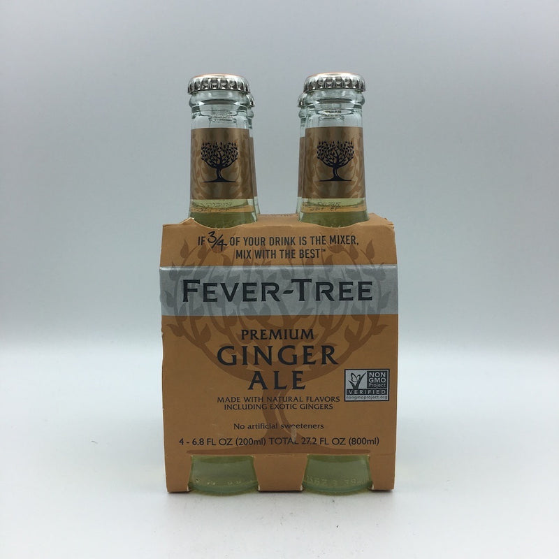 Fever Tree Ginger Ale 4PK 200ML C