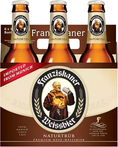 Franziskaner Hefe-Weissbier 6PK 120Z SE