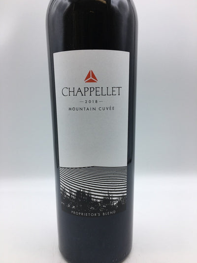 Chappellet Mountain Cuvee 750ML Merlot/ Cab. S/ Malbec WU