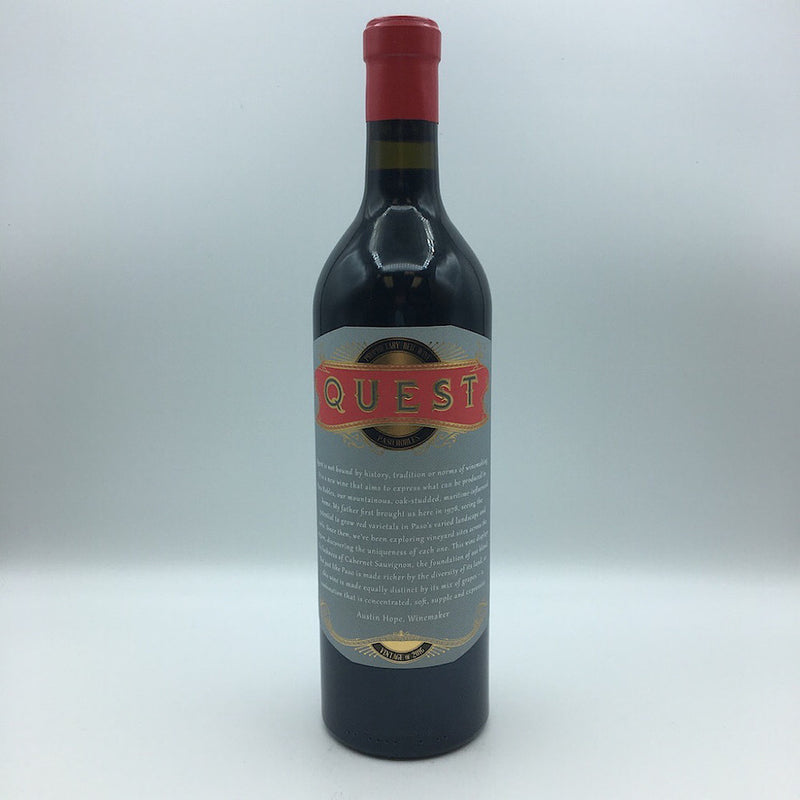 Quest Paso Robles Red 750ML Cabernet, Cab Franc