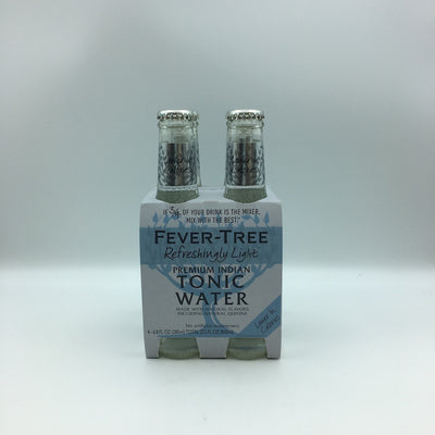 Fever Tree LIGHT Indian Tonic Water 4PK 200ML C