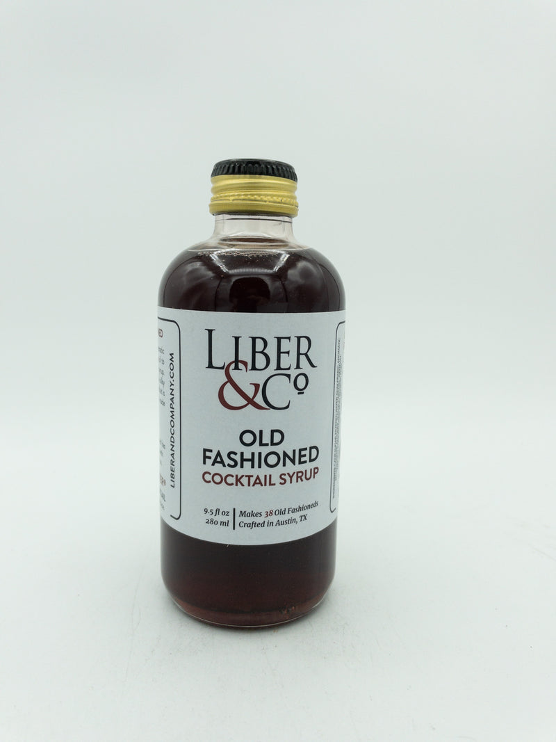 Liber & Co Old Fashioned Cocktail Syrup 375ml WU