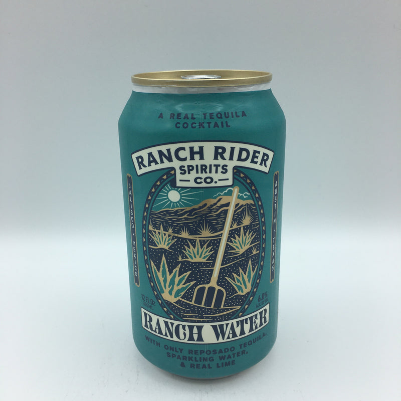 Ranch Rider Ranch Water Tequila Cocktail 4PK 12OZ R