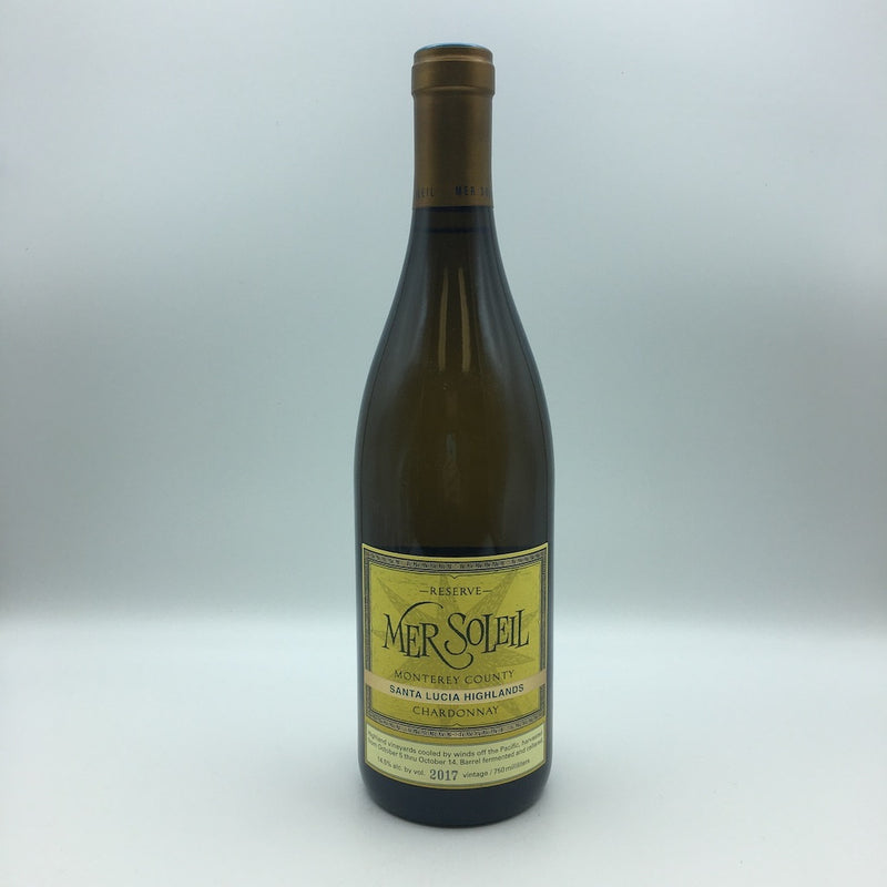 Mer Soleil Santa Lucia Highlands Monterey County  Reserve Chardonnay 750ML R