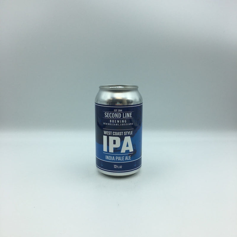 Second Line West Coast IPA 6PK 12OZ C