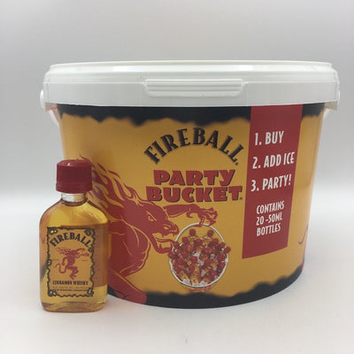 Fireball Party Bucket 20 x 50ML G