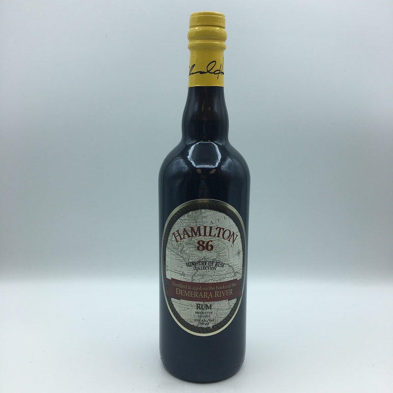 Hamilton 86 Demerara River Rum Liter  UC