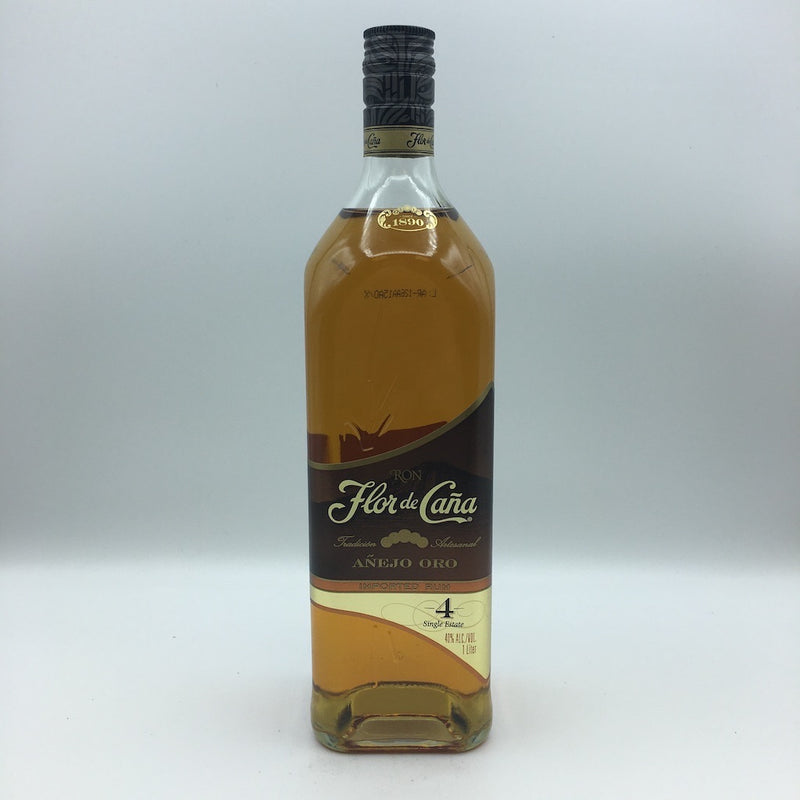 Flor de Cana 4YR Gold Rum Liter R