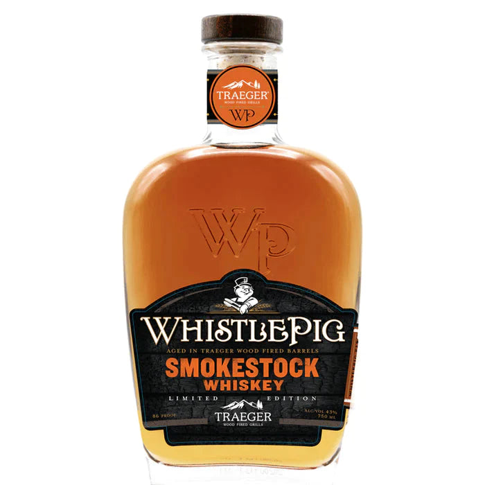 Whistlepig Smokestock Traeger Wood Fired Barrels Whiskey 750ML G